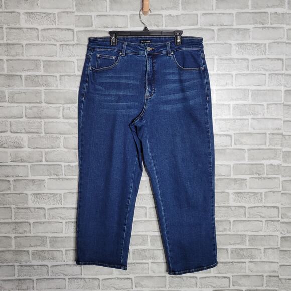 Universal Standard Etta High Rise Straight Leg Jeans, size 14 - Picture 1 of 5